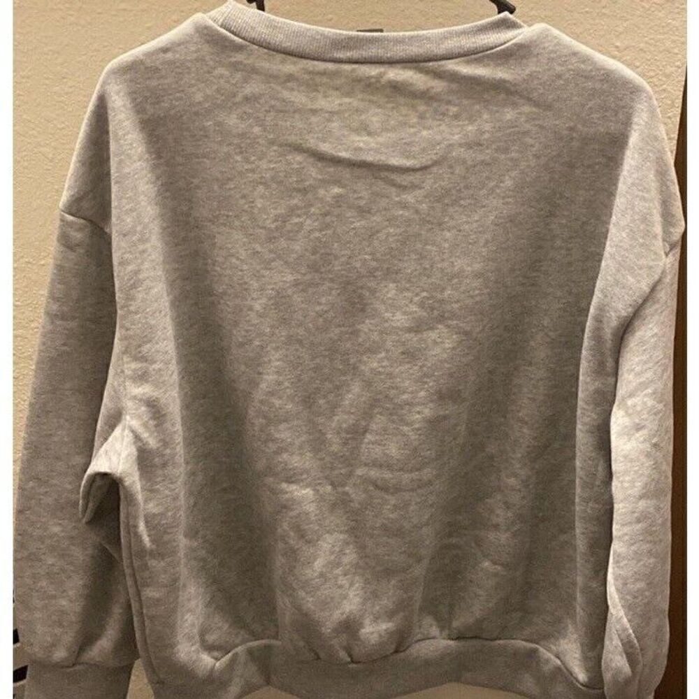SHEIN Mom‎ Life Gray Sweatshirt Size 0XL - Picture 2 of 2